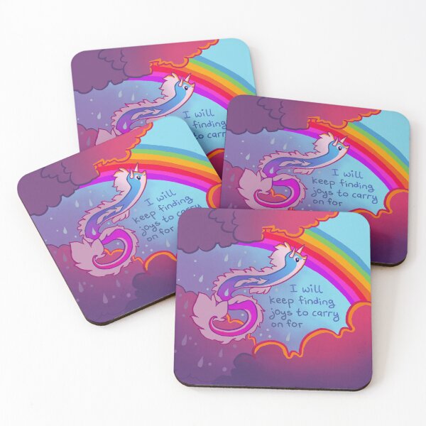 Item preview, "I Will Keep Finding Joys" Water Dragon Rainbow designed and sold by thelatestkate.