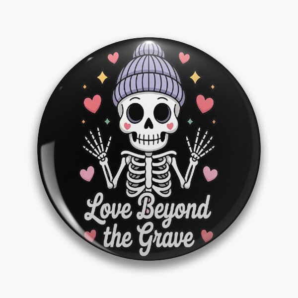 Item preview, Love Beyond The Grave Eternal Hearts And Smiles Halloween Romance designed and sold by CottonCandyPrin.