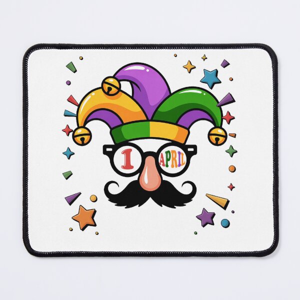 Item preview, Glasses Nose Mustache Funny April Fools Costume designed and sold by QuiteOrbit.