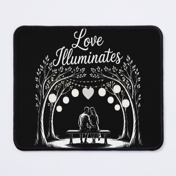 Item preview, Love Illuminates Shine Together Under Starlit Skies Romantic Evenings designed and sold by CottonCandyPrin.