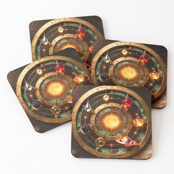 Item preview, Alchemical Orrery Planets and Sacred Symbols designed and sold by MystArt1.