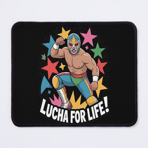 Item preview, Lucha For Life Vibrant Spirit Of Wrestling designed and sold by CottonCandyPrin.