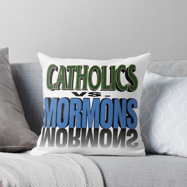 Item preview, Catholics Vs. Mormons Retro 1992 Football Game designed and sold by darklordpug.