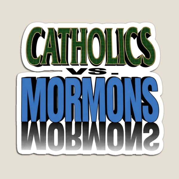 Item preview, Catholics Vs. Mormons Retro 1992 Football Game designed and sold by darklordpug.