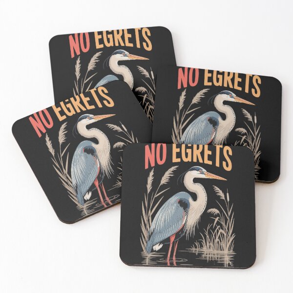 Item preview, No Egrets designed and sold by HaiharryCartoon.
