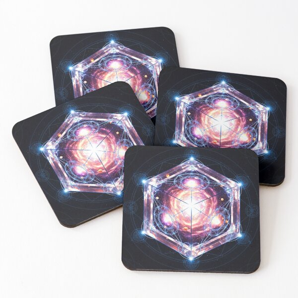 Item preview, Sacred Geometry Cube Metatron Universe Art designed and sold by MystArt1.
