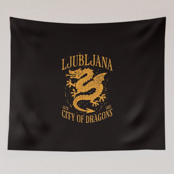 Item preview, Ljubljana Slovenia Est 1461 City Of Dragons  designed and sold by VictorHChung.
