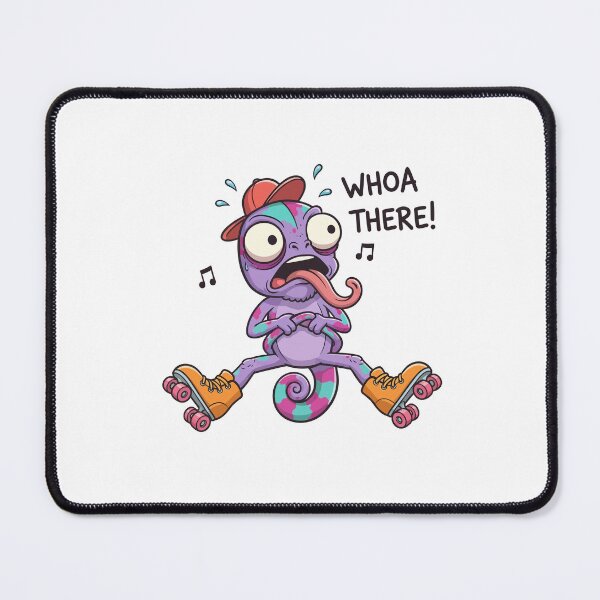 Item preview, Clumsy Chameleon Roller Skating Whoa There designed and sold by rchabnb.