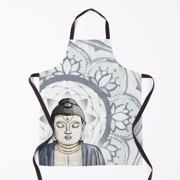 Artikelvorschau, Buddha Padma Aquarell - Abendrot Kohle - Abendrot Himmelshalo entworfen und verkauft von Irene Estelle.