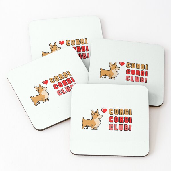 Item preview, Retro Pixel Art Corgi Club 8-Bit Kawaii Dog Lover Gift designed and sold by Timoniemma.