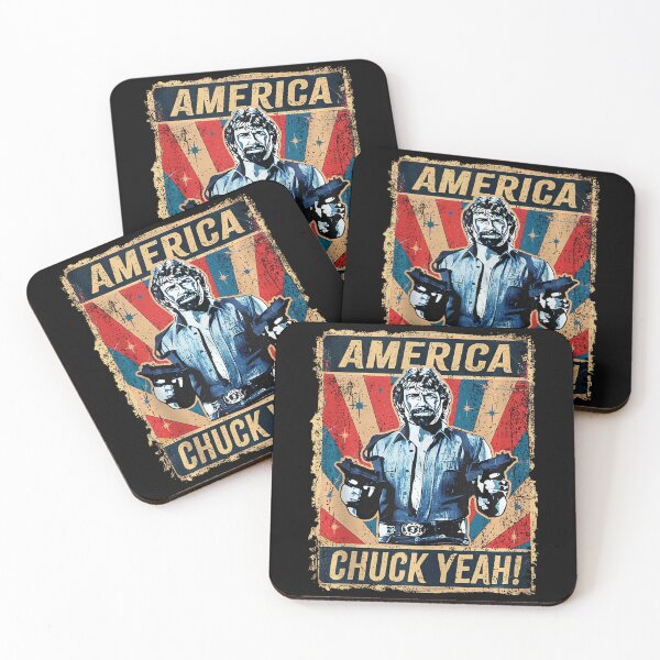 Item preview, America Chuck Yeah Vintage Flag designed and sold by RosellaBalistre.