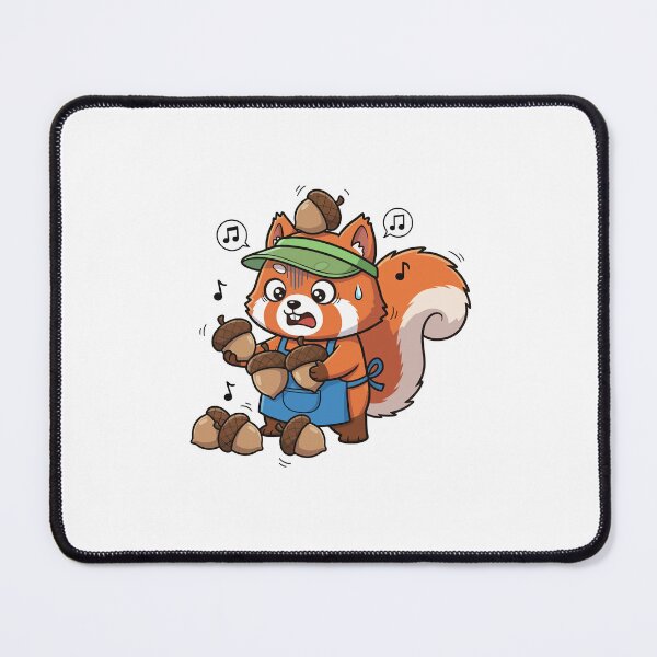 Item preview, Stressed Squirrel Acorn Baker Chef designed and sold by rchabnb.