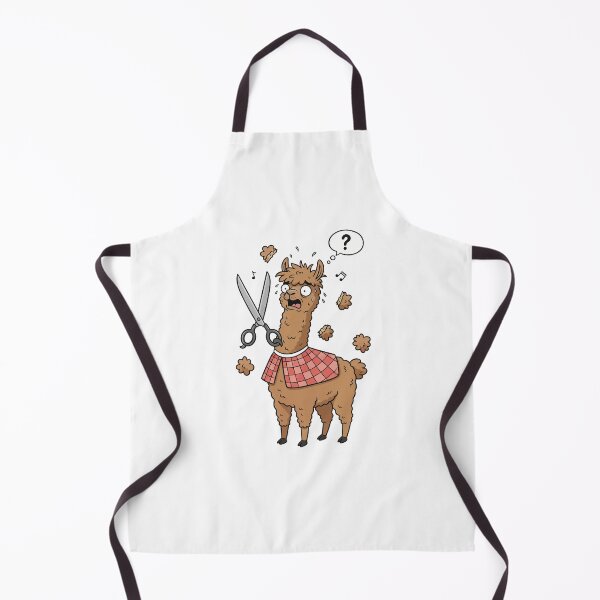 Item preview, Confused Alpaca Getting a Haircut designed and sold by rchabnb.