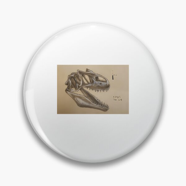 Item preview, A. Fragilis - Allosaurus Scientific Illustration designed and sold by ShalisaMTurner.