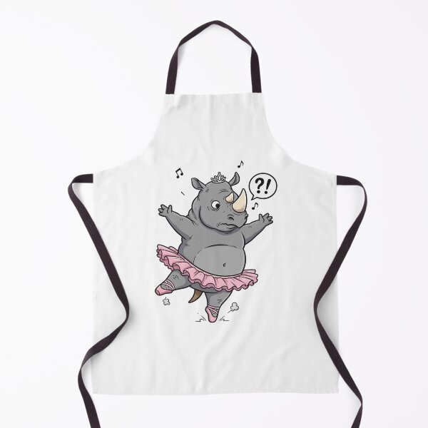 Item preview, Rhino Ballerina Pink Tutu Dancing designed and sold by rchabnb.