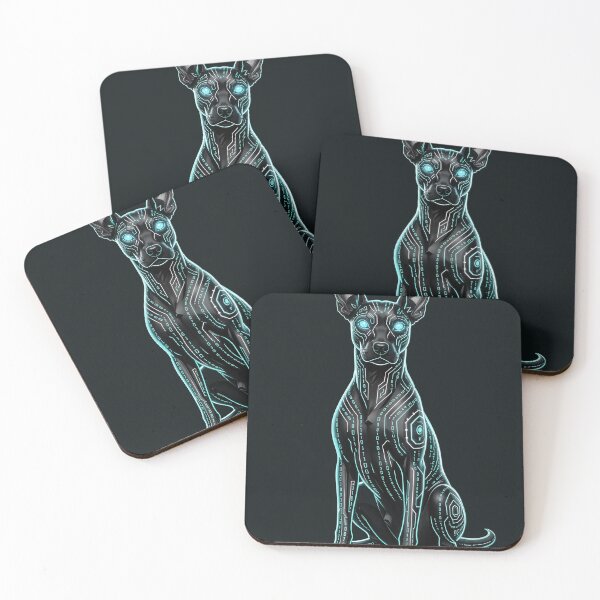 Item preview, Xoloitzcuintle: Binary Spirit (Alebrije Digital Guide) designed and sold by BGM by AI.