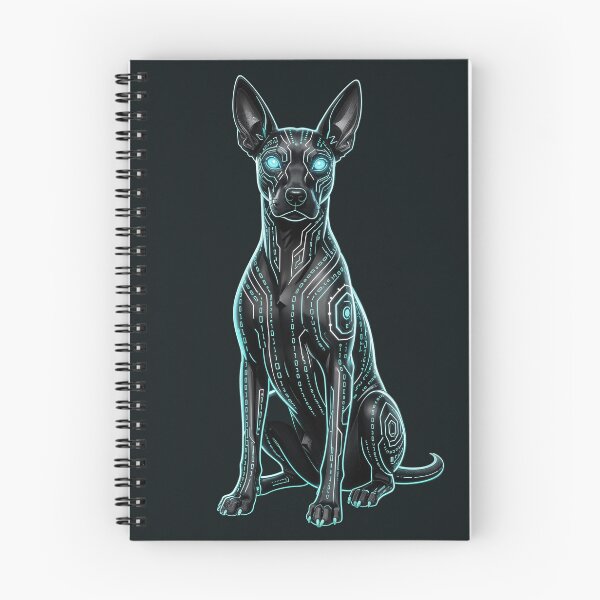 Item preview, Xoloitzcuintle: Binary Spirit (Alebrije Digital Guide) designed and sold by BGM by AI.