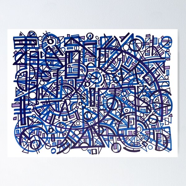Item preview, Blue and Purple designed and sold by jadekandel.