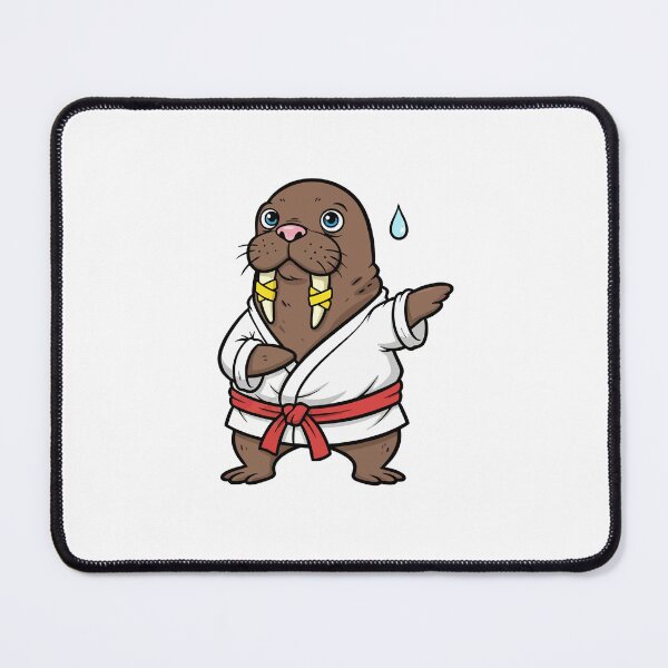 Item preview, Karate Walrus Martial Arts Master designed and sold by rchabnb.