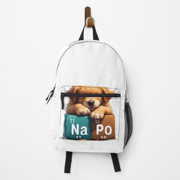 Item preview, Nap Chemistry Pun Labrador – Periodic Table Science Humor designed and sold by owi-art.