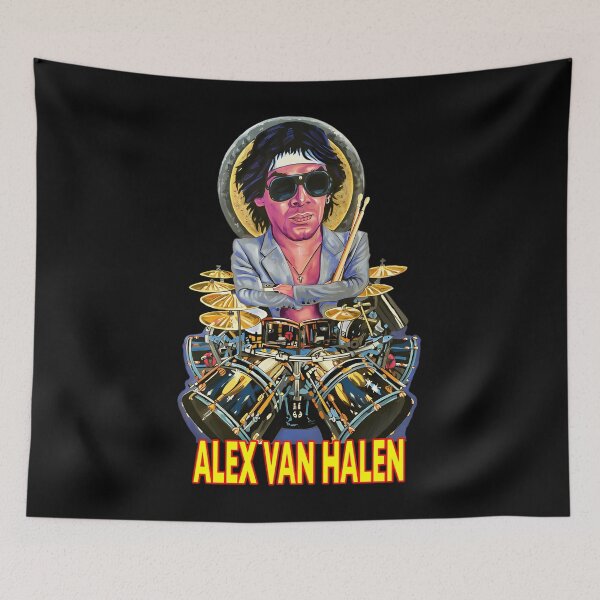 Aperçu de l'œuvre Alex Van Halen créée et vendue par M1SONE ARTS.
