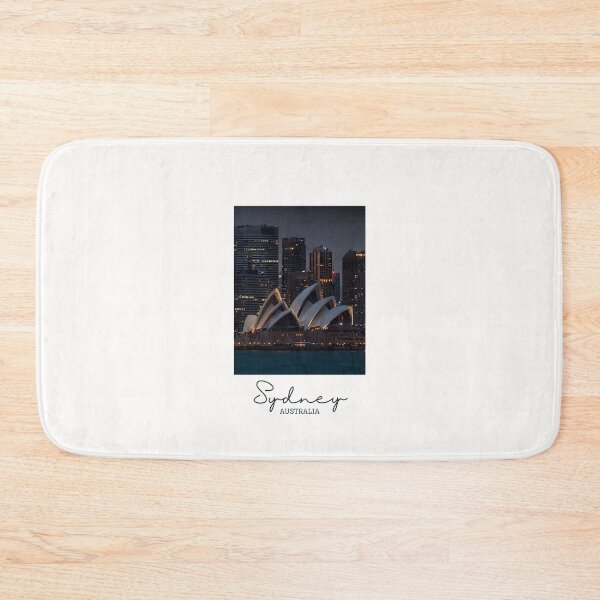 Item preview, Sydney Opera House Night Skyline - Vintage Souvenir designed and sold by twentytwo ART souvenir designs.