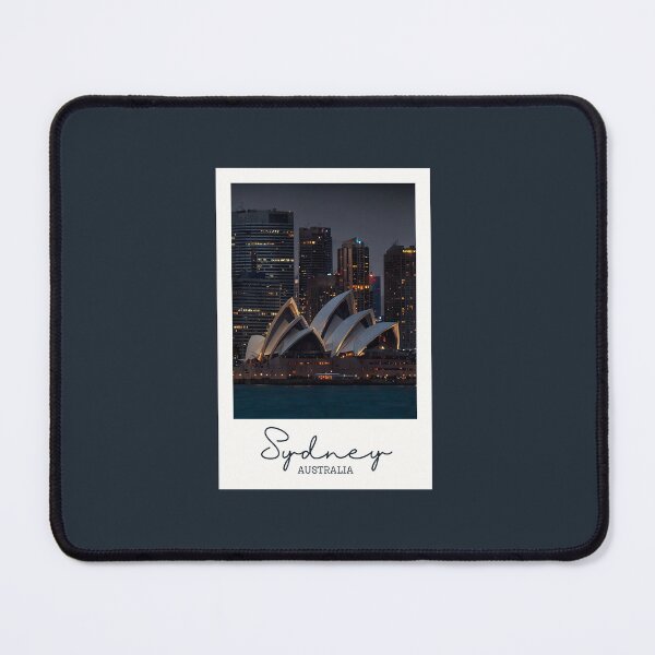 Item preview, Sydney Opera House Night Skyline - Vintage Souvenir designed and sold by twentytwo ART souvenir designs.