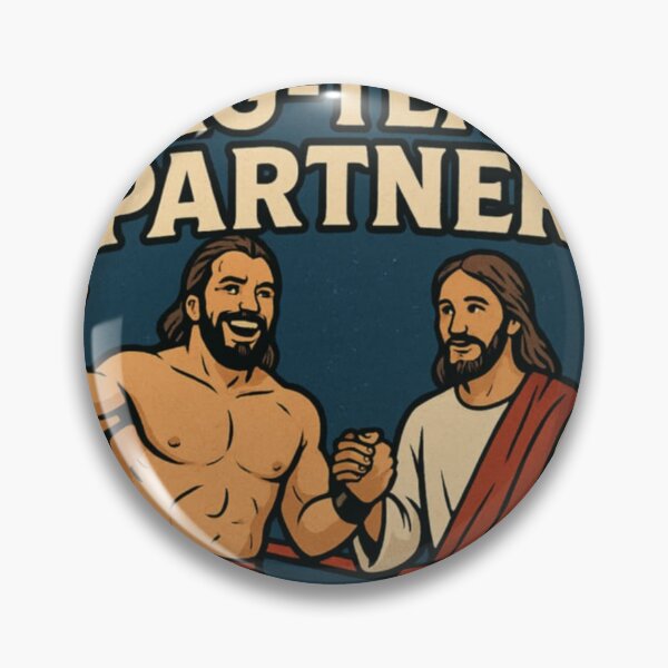 Item preview, Jesus is my Tag-Team Partner designed and sold by TurnbuckeStudios.