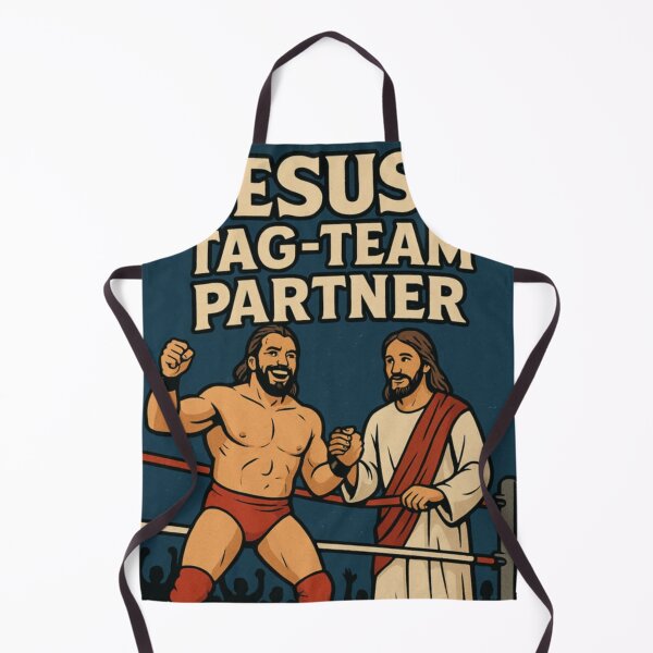 Item preview, Jesus is my Tag-Team Partner designed and sold by TurnbuckeStudios.