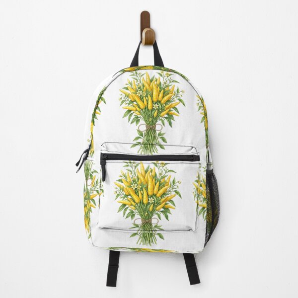 Item preview, Watercolor Yellow Chili Pepper Bouquet Illustration designed and sold by VibranPalette.