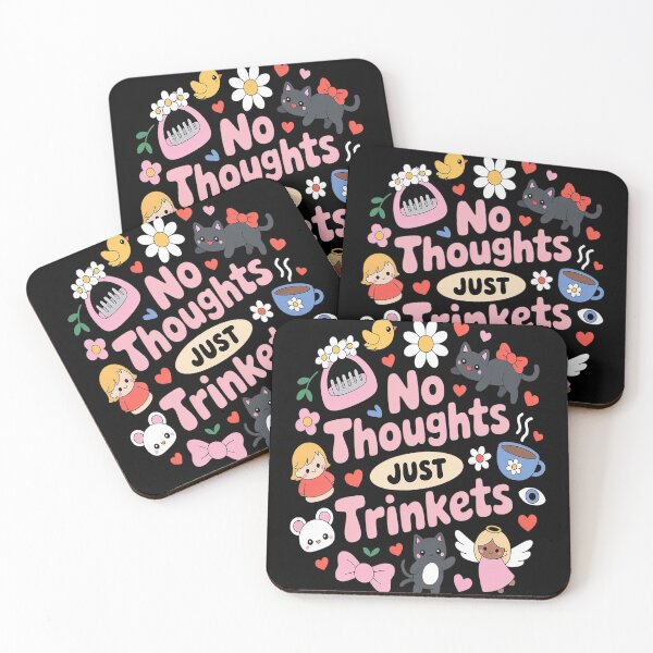 Item preview, No Thoughts Just Trinkets Apparel designed and sold by HaiharryCartoon.