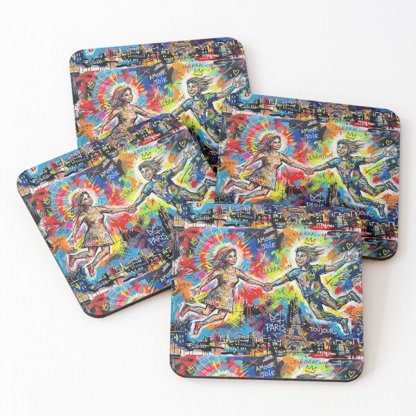 Item preview, Bright colorful Paris the city of love. designed and sold by Natalia-Vlad.