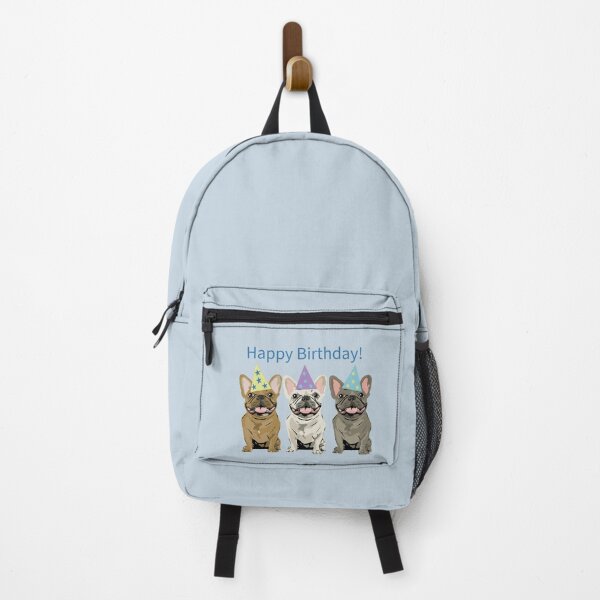 Item preview, Happy birthday! French Bulldog designed and sold by Mountain-Point.