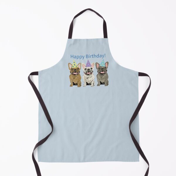 Item preview, Happy birthday! French Bulldog designed and sold by Mountain-Point.