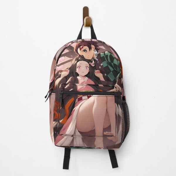 Item preview, Tanjiro Kamado Demon Slayer Onigiri Focus Portrait designed and sold by TanglenRabbit.
