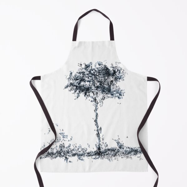 Item preview, Almond Tree II, Handdrawn Minimalist Botanical Ink Illustration designed and sold by SWSandraWechner.