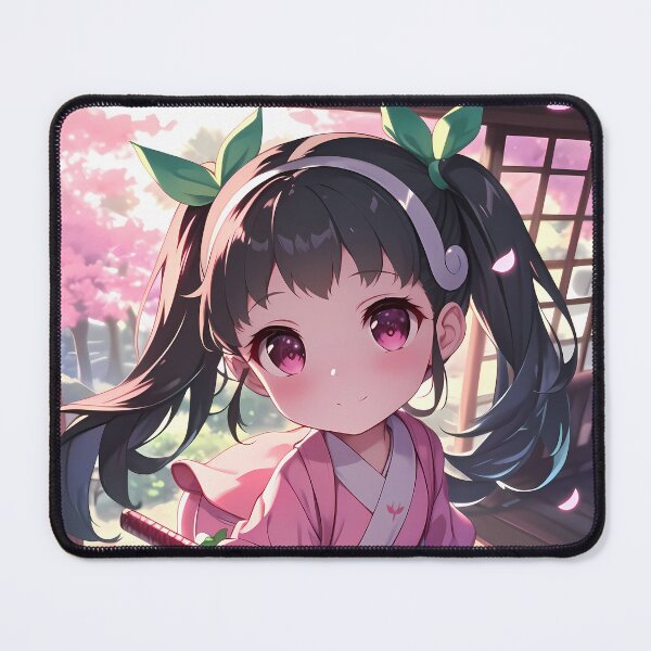 Item preview, Mayoi Hachikuji Bakemonogatari Chibi Kimono Pastel Calm designed and sold by TanglenRabbit.