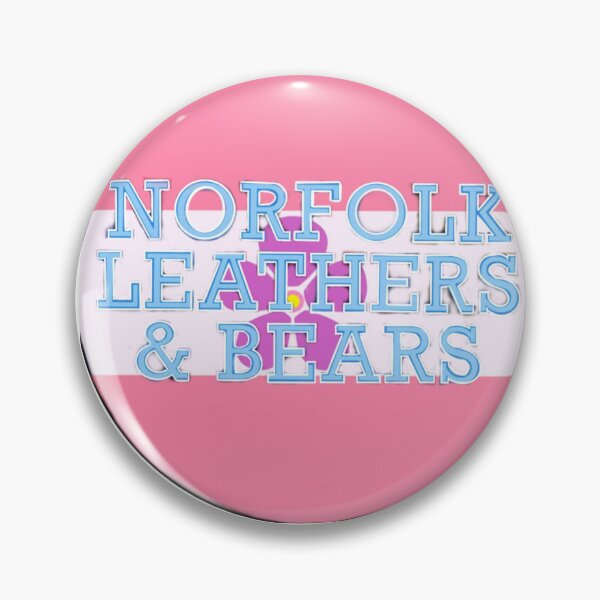 Item preview, Norfolk Leathers and Bears Logo with the Sapphic Pride Flag Design  designed and sold by HJRex.