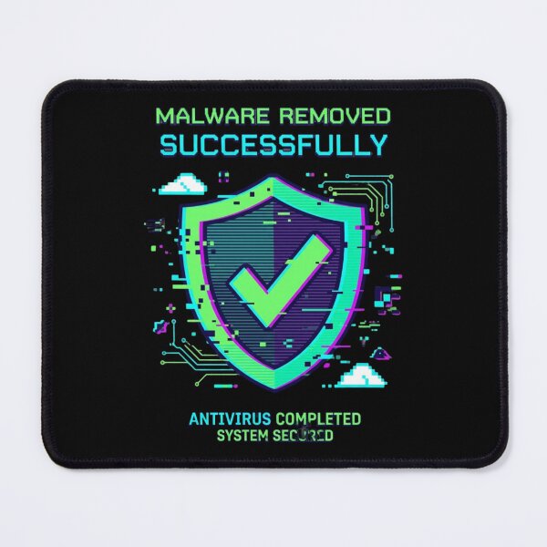 Item preview, Malware Removed Successfully IT Support Shirt designed and sold by KurtByteStudio.
