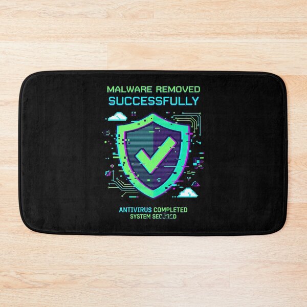 Item preview, Malware Removed Successfully  IT Support Shirt designed and sold by KurtByteStudio.