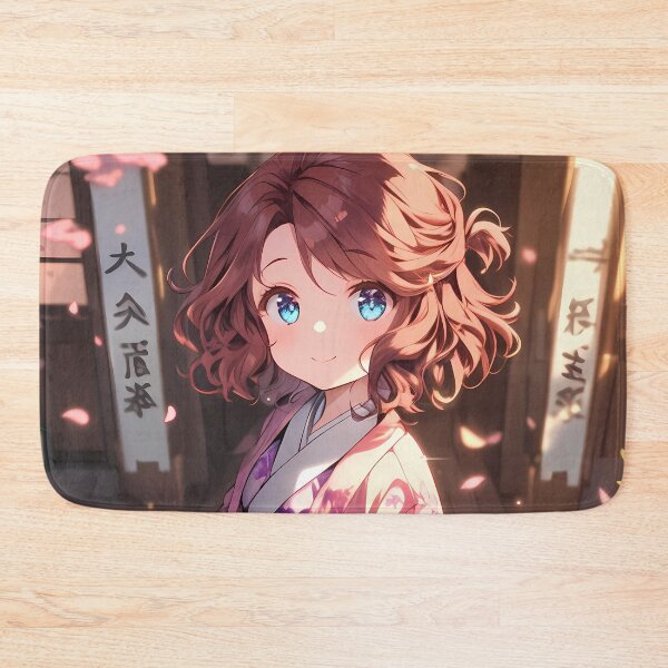 Item preview, Kumiko Oumae Sound Euphonium Chibi Waifu Kimono Spring Glow designed and sold by TanglenRabbit.