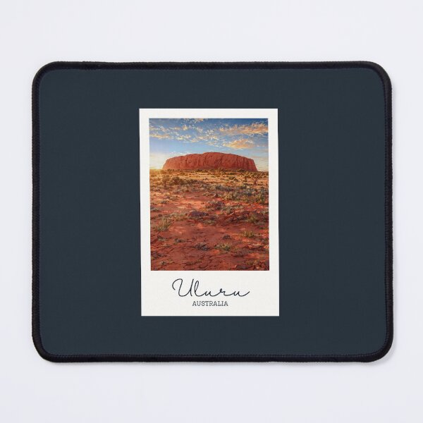 Item preview, Uluru Rock Formation Sunset - Vintage Souvenir designed and sold by twentytwo ART souvenir designs.