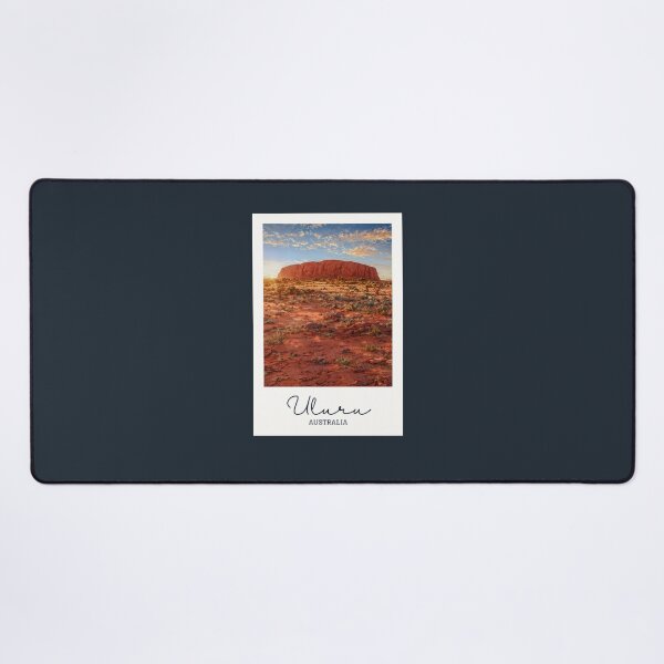 Item preview, Uluru Rock Formation Sunset - Vintage Souvenir designed and sold by twentytwo ART souvenir designs.