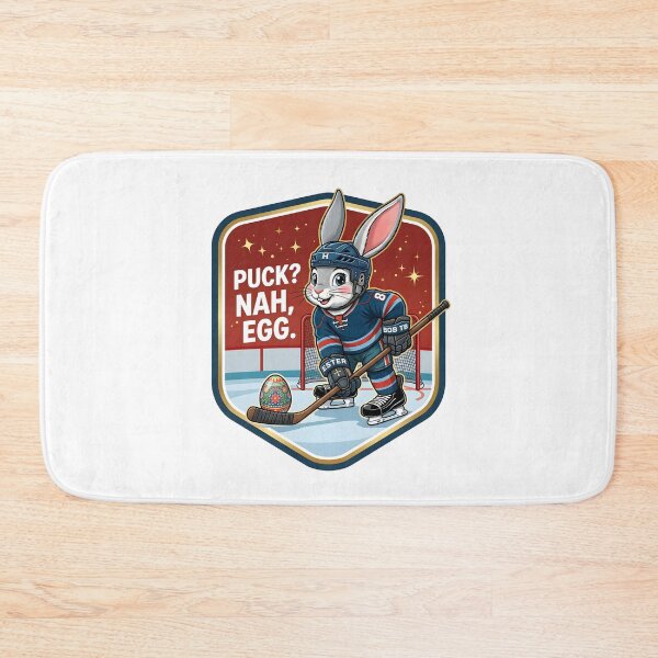 Item preview, Puck? Nah, Egg Shirt – Funny Easter Hockey Bunny Tee designed and sold by relso.