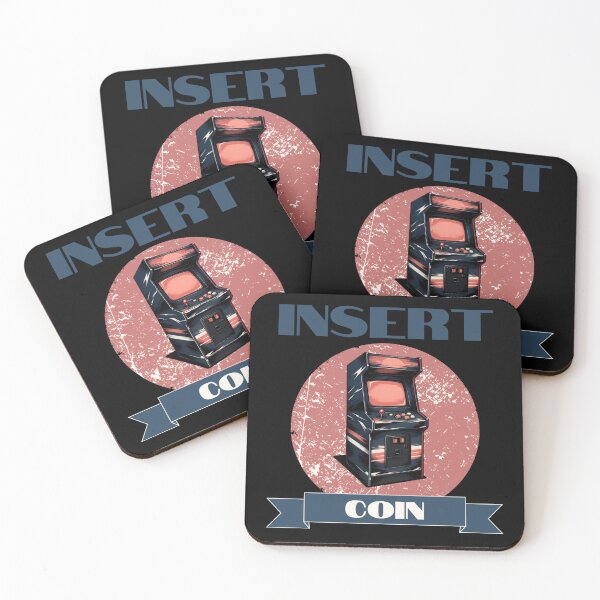 Item preview, Insert Coin Vintage Arcade Gamer designed and sold by Nol1ytv.