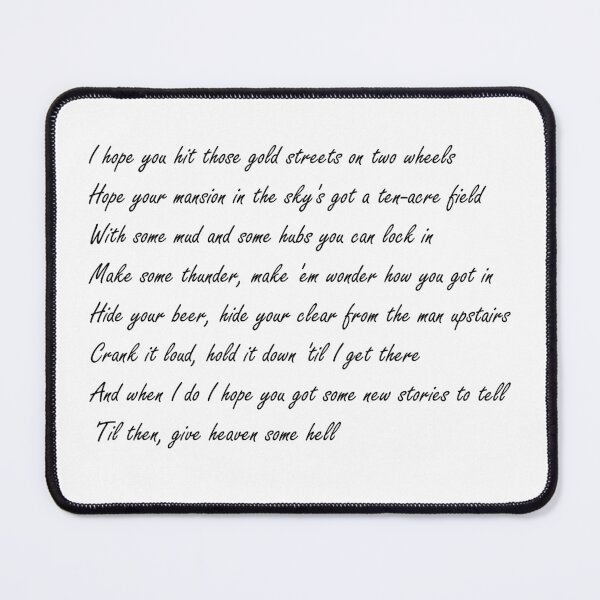 Item preview, Give Heaven Some Hell designed and sold by cdanziger.