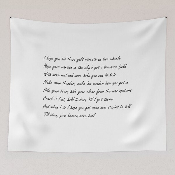 Item preview, Give Heaven Some Hell designed and sold by cdanziger.