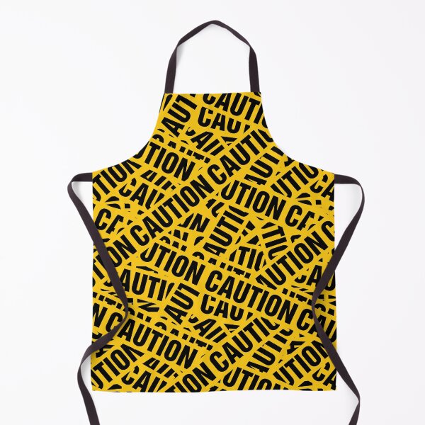 Item preview, Industrial Street Style Caution Tape Pattern designed and sold by Retro Street Studios.