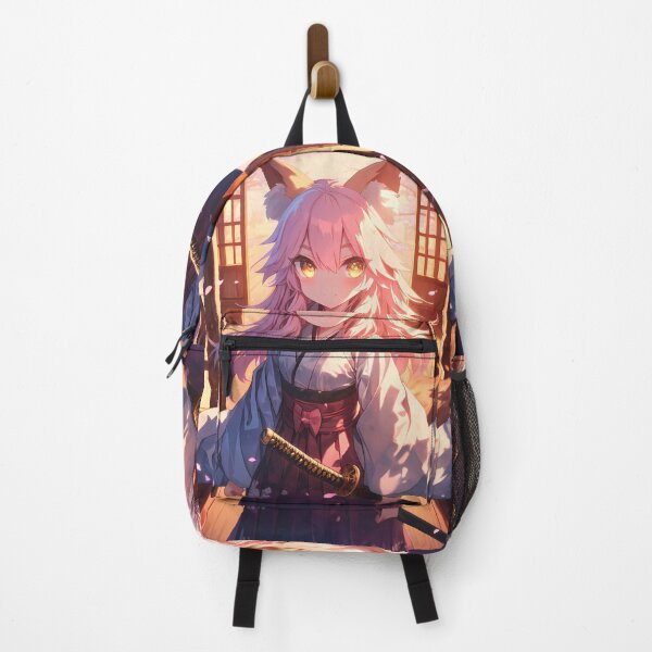 Item preview, Tamamo No Mae Fate Grand Order Fox Ears Kimono Sunset designed and sold by TanglenRabbit.