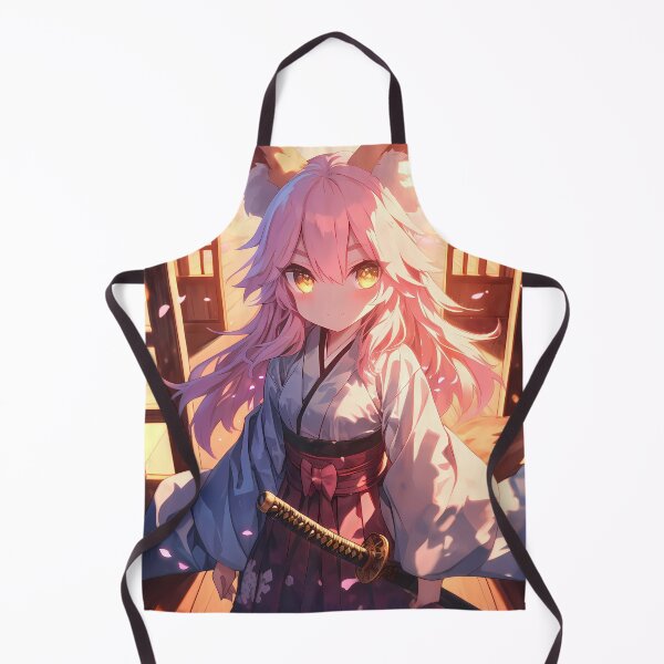 Item preview, Tamamo No Mae Fate Grand Order Fox Ears Kimono Sunset designed and sold by TanglenRabbit.